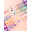 EBANKU 12 Colors 3D Nail Art Pens, Fine Tips 0.5