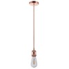 Innoteck Vintage Ceiling Pendant Lamp Holder E27 Metal Fabric Braided