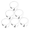 Gadpiparty 6 Sets Adjustable Picture Rail Hanging System Kit Versatile