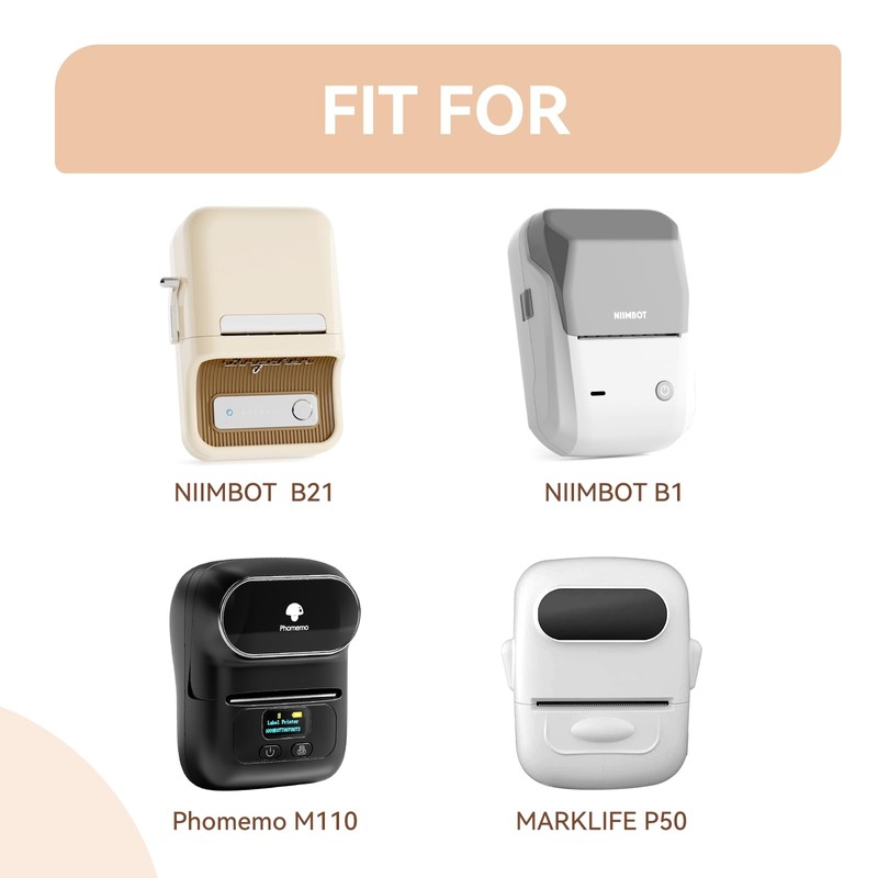 NIIMBOT Case Compatible with B1/B21/B3S Label Maker, Portable Carrying Bag