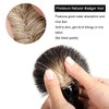 Ceramic Shaving Soap Bowl Kit For Men, Pure Badger Shaving