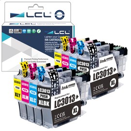 LCL Compatible LC3013 LC3011 LC3013XL LC-3013 Ink Cartridge Replacement for Brother MFC-J491DW MFC-J497DW MFC-J895DW MFC-J690DW (2 Black, 2 Cyan, 2 Magenta, 2 Yellow)