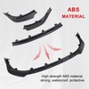 Matte Black Front Bumper Lip Splitter for 2021-2024 Toyota Camry
