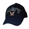 EAGLE CREST Navy Cap with Logo. Navy Blue