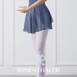 Rozenthaler Adult Ballet Wrap Skirt - Elegant Dance & Balletcore Apparel Sky Blue
