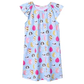 Perfashion - Camisones suaves para niñas, de 4 a 13 años, Huevos de conejo S29, 8-9 Años