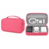 Travel Cable Organizer Bag for Electronics – Water-Resistant Oxford Storage