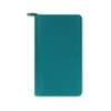 Filofax Personal Compact Saffiano Zipped Organiser - Aquamarine