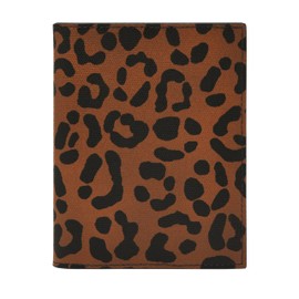 Fossil Passport Case Wallet, Leopard, Leopard, One Size