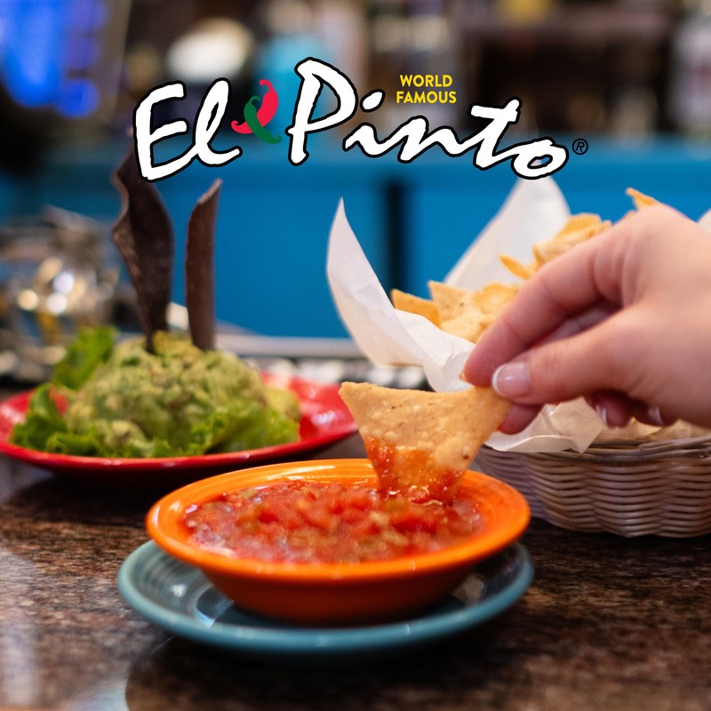 El Pinto Hot Salsa, 16 Ounce (Pack of 6)