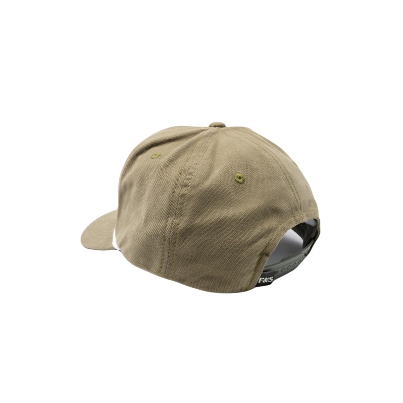 Field & Stream Men's Canvas Cap, Roper/Olive, 5 Panel