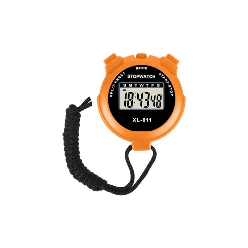 Sport Stopwatch Timer, Multi-Function Digital Handheld Sports Stopwatch Visual Timer