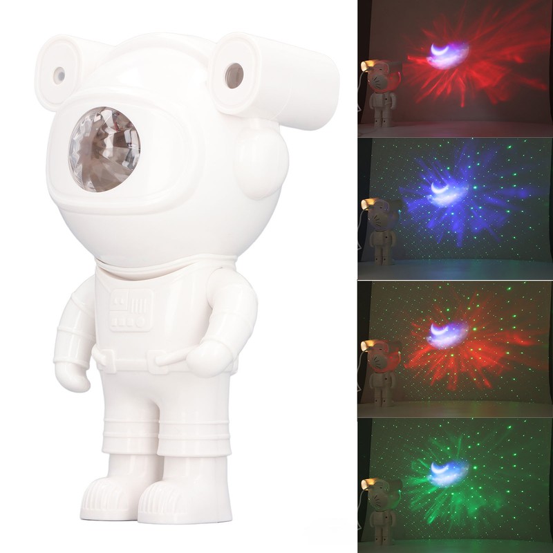 Spaceman Projector Remote Control 84 Light Effects BT Speaker Timer