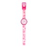 Tikkers Kids Pink Heart Strap Time Teacher Analogue Watch