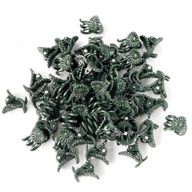 GOODCHI 100 Pcs Gardening Clips, Plant Strut Clips, Plant Support Binding Bands, Reusable Grafting Clips, Gardening Useful Clips, For Attracting Work, Gardening Supplies, Fixing Tools, Farming
