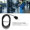 Fitness Pulley Cable 5mm Thick Heavy Duty Pulley System Replacement