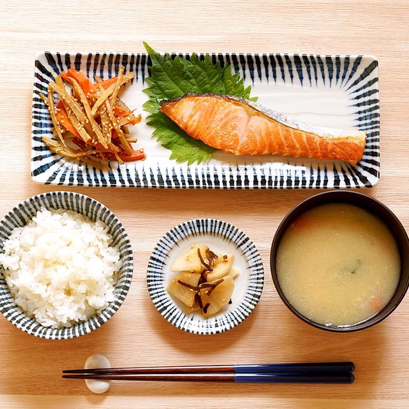 East Table Sanma Plate, 10.8 inches (27.5 cm), Rectangular Plate,