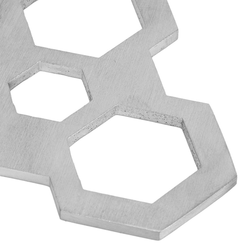 Campfire Grill Tripod Board Stainless Steel Campfire Support Plate with