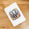 Purely Home Floral Elephant Tea Towel - Exotic Animals &