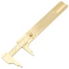 Brass Vernier Caliper Copper Alloy Mini Brass Sliding Bag Brake