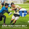 berjalan Football Flag Belts Set for 14 Players, Adjustable Training