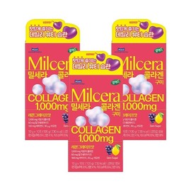 Selex Milsera Collagen Gummies Lemon Grape Flavor 100g 3 Packs / 셀렉스 밀세라 콜라겐 구미 레몬 그레이프맛 100g 3개
