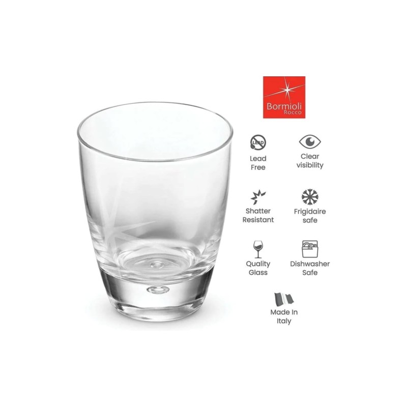 Bormioli Rocco Luna Beverage Glass - Set of 12