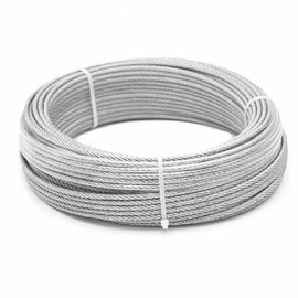 Steel Wire Rope ZN Commercial 72 Strands 2 m 25 FC (m 25) [FACOPLAST ]