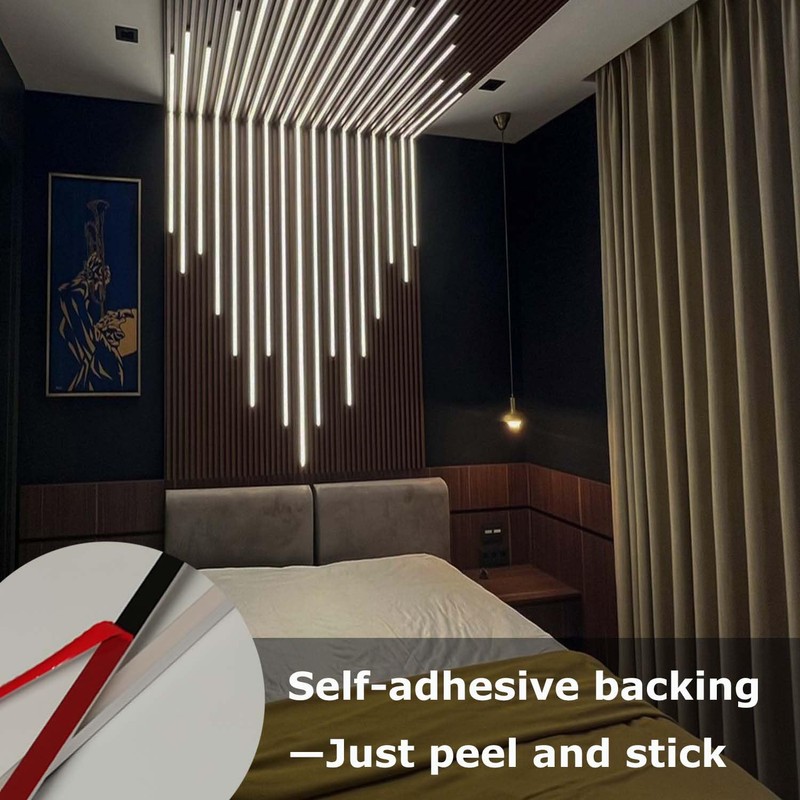 ATA LED Recessed Lighting Kit for Wall Panels - 6pcs