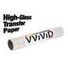 Transparent High Gloss Vinyl Transfer Paper Grid Back 3mil Self