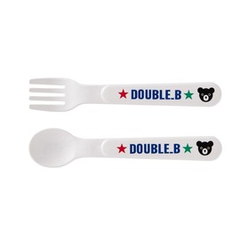 MIKIHOUSE DOUBLE_B Spoon & Fork 66-7016-262 - White