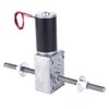 Worm Gear Motor Double Shaft Coaxial M8 Thread Speed Reduction