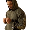 ARIAT Rebar Lightweight Logo Hoodie, Grape Leaf, Large