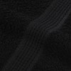vidaXL Flannel Set of 4 Black 30 x 30 cm