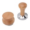 Coffee Powder Press Hammer and Distributor Set Stainless Steel Base