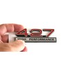 1pc 427 Liter 7.0 Engine High Performance Badge 3D Decals