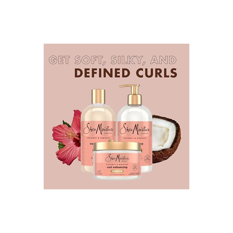 Shea Moisture Coconut and Hibiscus Combination Pack – 13 oz.
