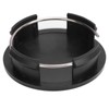 Set of 4 Black Wheel Centre Caps Hub Cap Cover