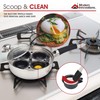 Modern Innovations Egg Poacher Pan for Perfect Poached Eggs, Nonstick