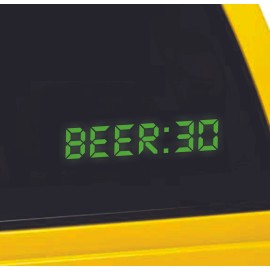 Coolie Junction Beer 30, Window or Bumper Sticker Decal; Funny