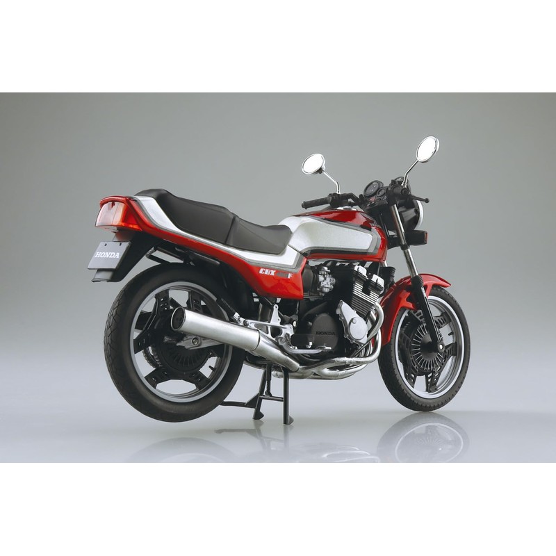 Aoshima 1/12 Honda CBX400F Candy Ala Moana Red/Pearl Shell White