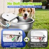 Automatic Animal Drinking Water Bowl with Float Valve, 304 Stainless