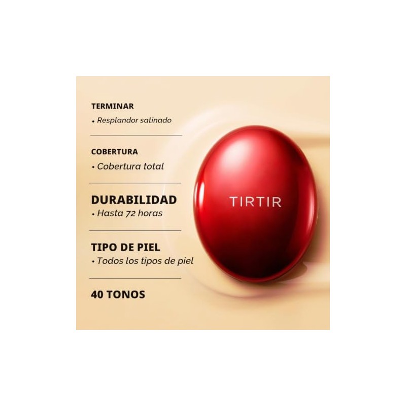 [*Mini Size*] TIRTIR Mask Fit Red Cushion Foundation | Full