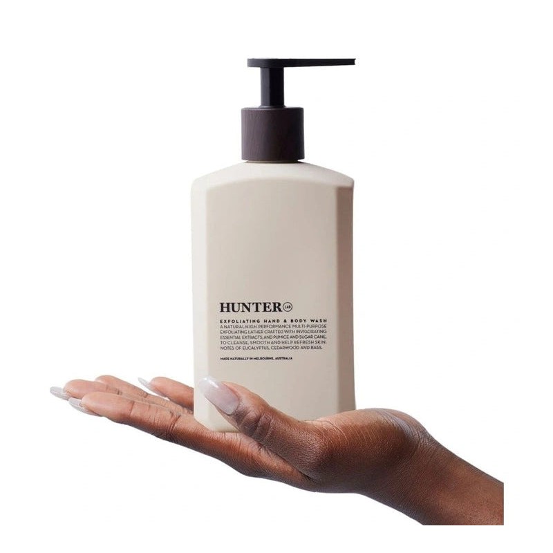 Hunter Lab Exfoliating Hand & Body Wash 550ml