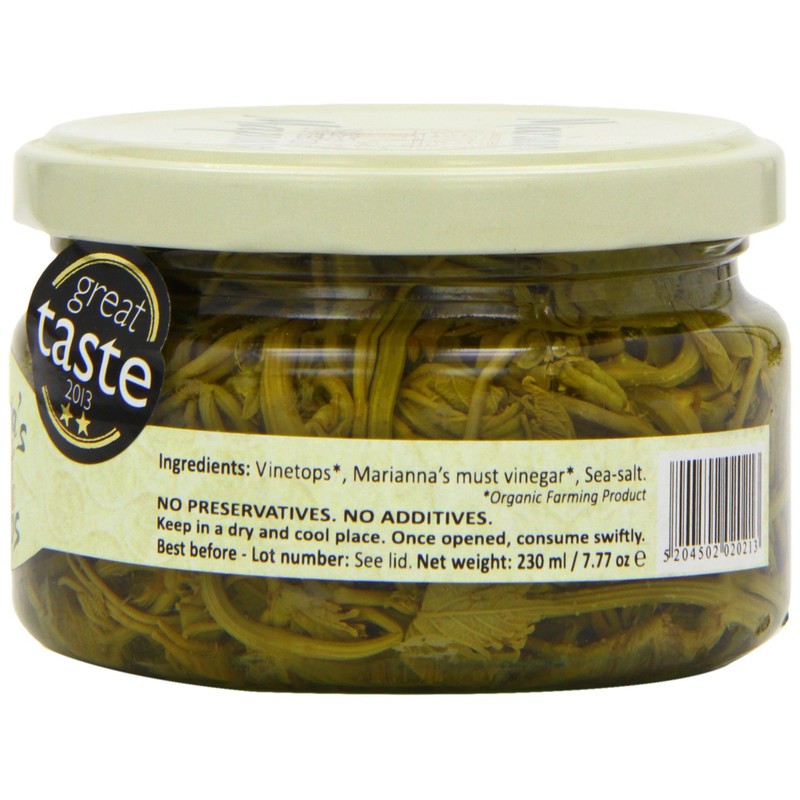 Marianna's Greek Organic Vinetops, 230ml