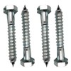 Coach Screws Hex Head Width 17mm Galvanised Zinc Plated Steel