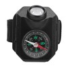 Wrist Flashlight Waterproof Rechargeable 5 Modes Watch Flashlight with Compass