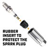 Powerbuilt 3/8-Inch Drive Metric 16mm Spark Plug Socket, High Visibility,