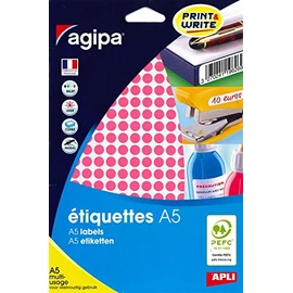 APLI 114308 2940 Multi-Purpose Dots Pink Diameter 8 mm