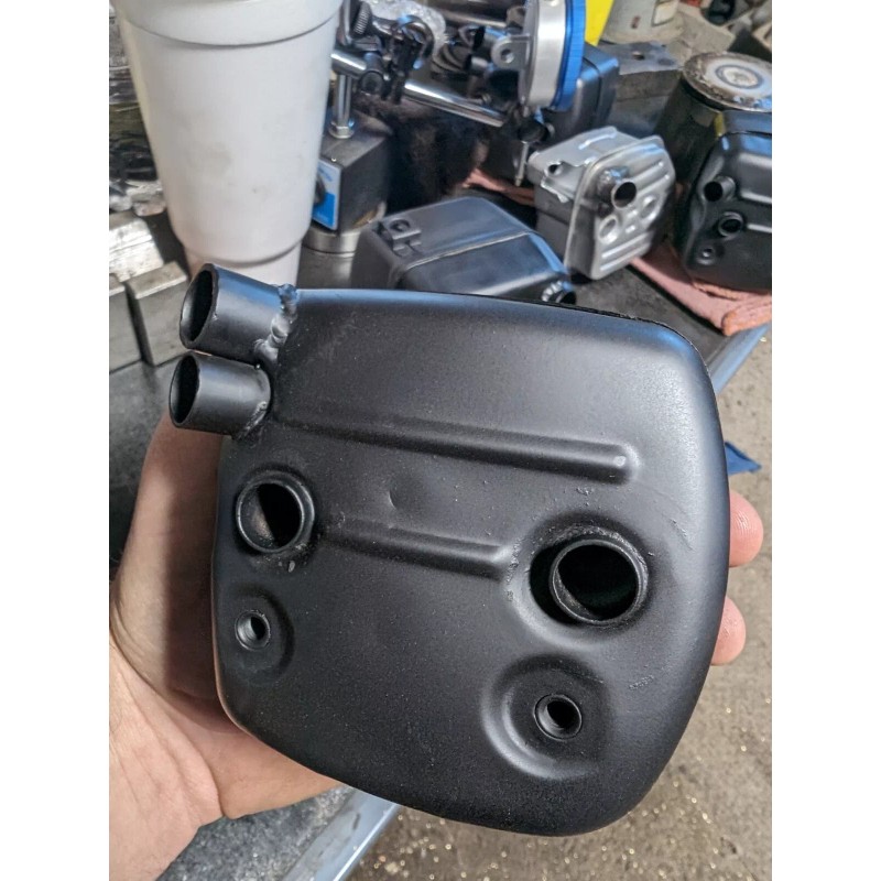 aftermarket Husqvarna Chainsaw Ported Shot Dual Port Muffler 372XP 390XP